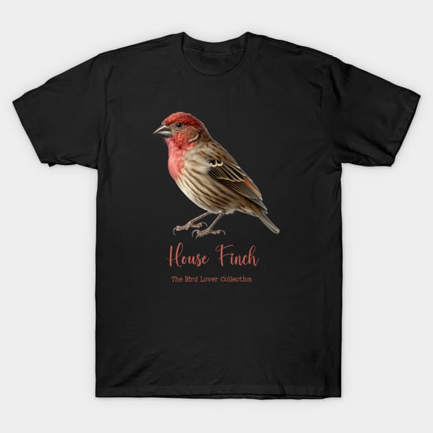 House Finch - The Bird Lover Collection T-Shirt by goodoldvintage